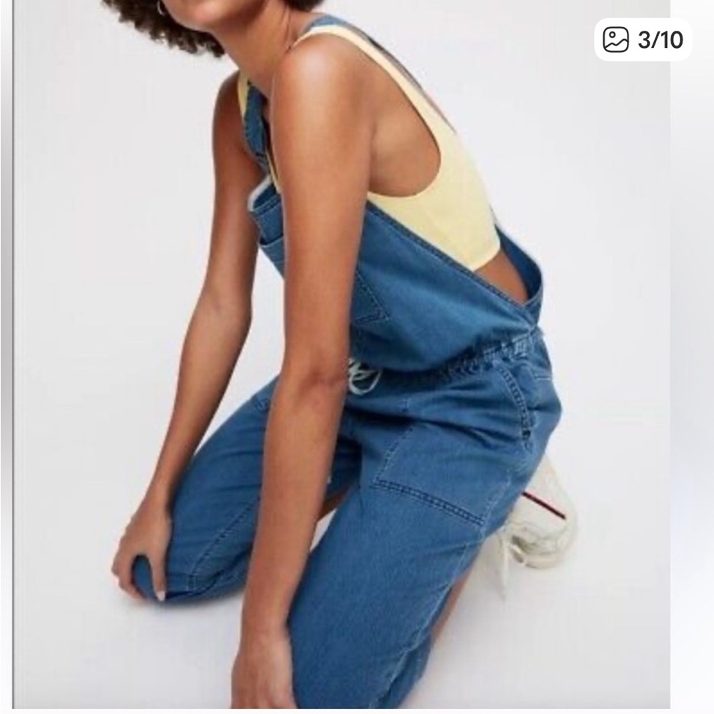 Wilfred Free Valletta Denim Overalls - Picture 3 of 11